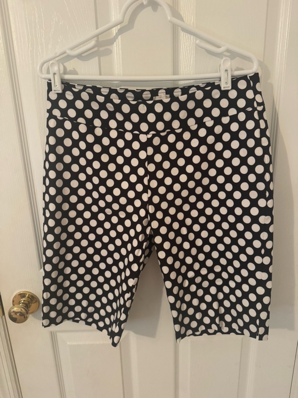 Zac & Rachel Black and White Polka Dot Shorts